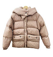 Теплая женская курточка пуфер
