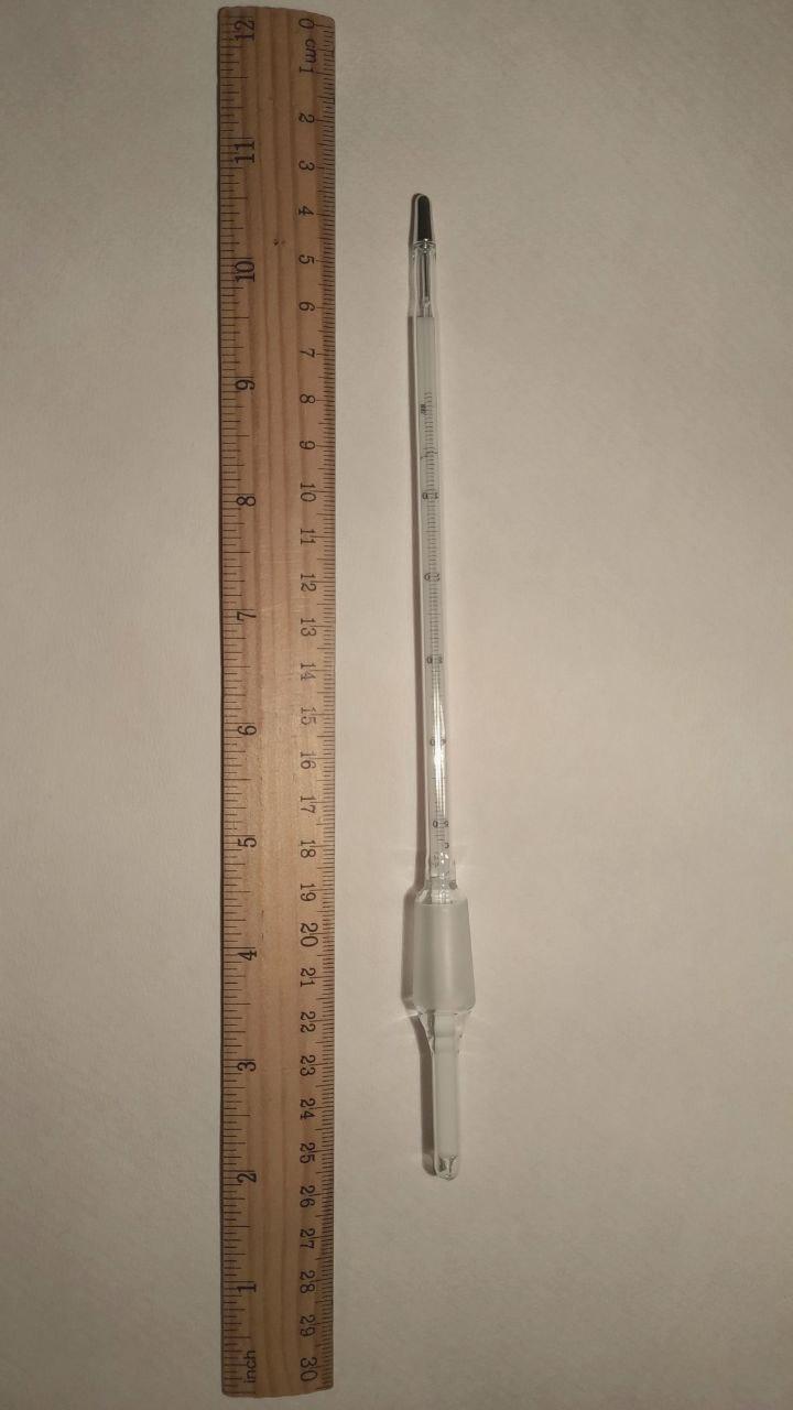 Лабораторний термометр-пробка, фото 1