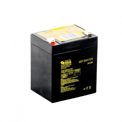 Акумулятор ALTEK ABT 5Аh 12V AGM, фото 1