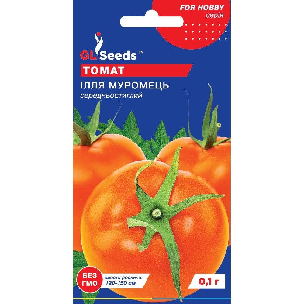 Насіння Томат Ілля Муромець GL Seeds 0.1г (For Hobby563)