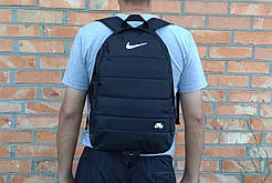 Рюкзак 20 л мультибренд міський чоловічий, жіночий із вишитим логотипом Nike для прогулянок, роботи та подорожей