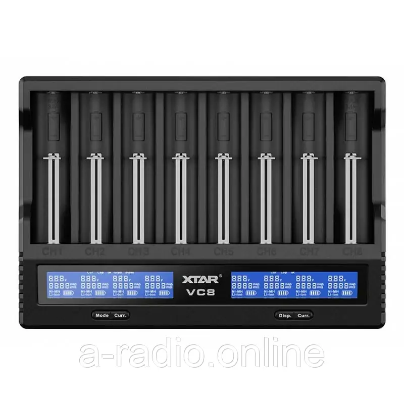 Зарядний пристрій XTAR VC8