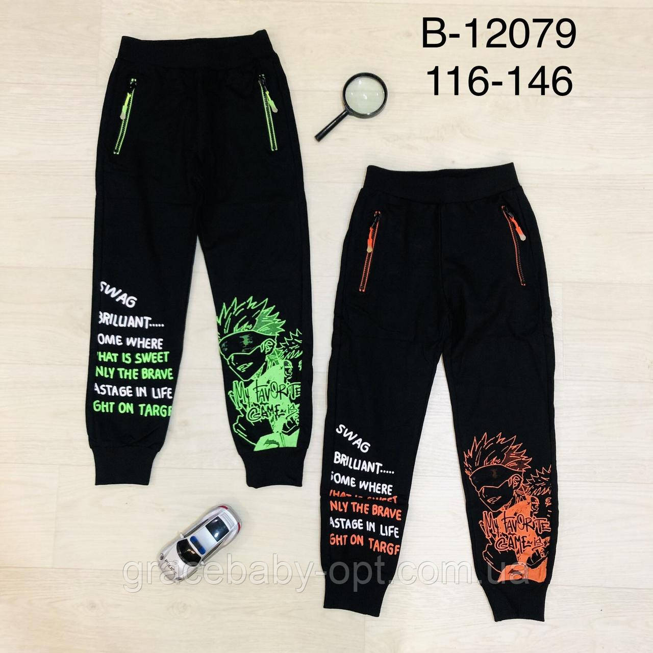 Спортивні штани для хлопчика, Grace, 116-146 см,  № B12079