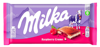 Milk Raspberry   100g 1/22