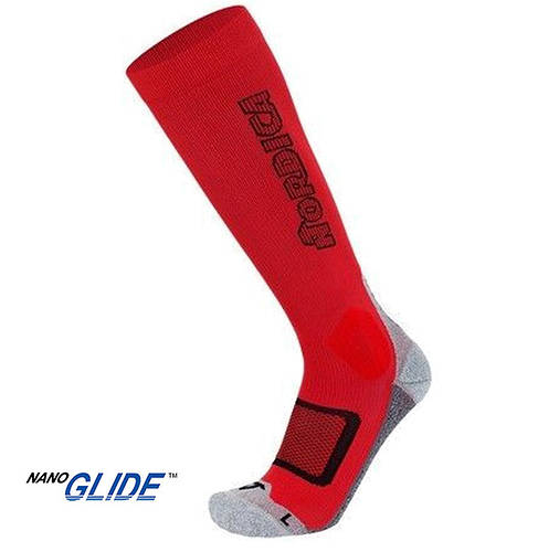 Шкарпетки гірськолижні Nordica Speed Machine PRO M 39-42 Red, фото 4