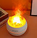 Компактна соляна лампа зі зволожувачем повітря Doctor-101 Half moon з ефектом вогню і теплим підсвічуванням - фото 6 - id-p1747608100