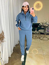 Неймовірний жіночий костюм на флісі, тканина "Трьохнитка" 44, 46, 48, 50, 52 розмір 44, фото 5