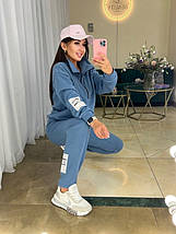 Неймовірний жіночий костюм на флісі, тканина "Трьохнитка" 44, 46, 48, 50, 52 розмір 44, фото 2