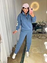 Неймовірний жіночий костюм на флісі, тканина "Трьохнитка" 44, 46, 48, 50, 52 розмір 44, фото 4