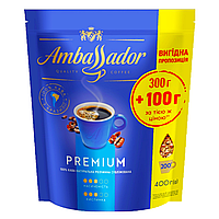 Кофе растворимый сублимированный Ambassador Premium 400 г