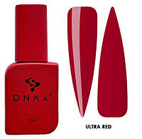 Гель-лак DNKa Gel Polish ULTRA RED красный 12 мл