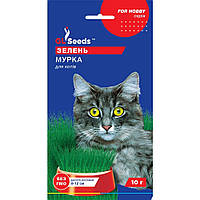 Семена Зелень для кошки Мурка GL Seeds 10г (For Hobby891)