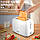 Тостер для хліба 6 температурних режимів на 2 скибочки з підігрівом 700 Вт Sokany HJT-022, фото 3