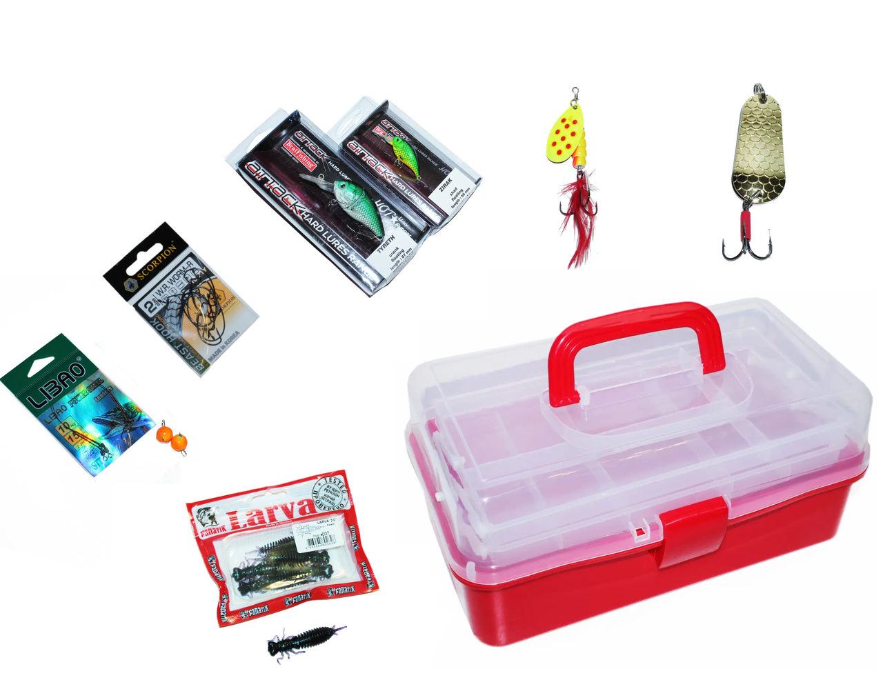 Риболовний набір на щуку в ящику, фото 1