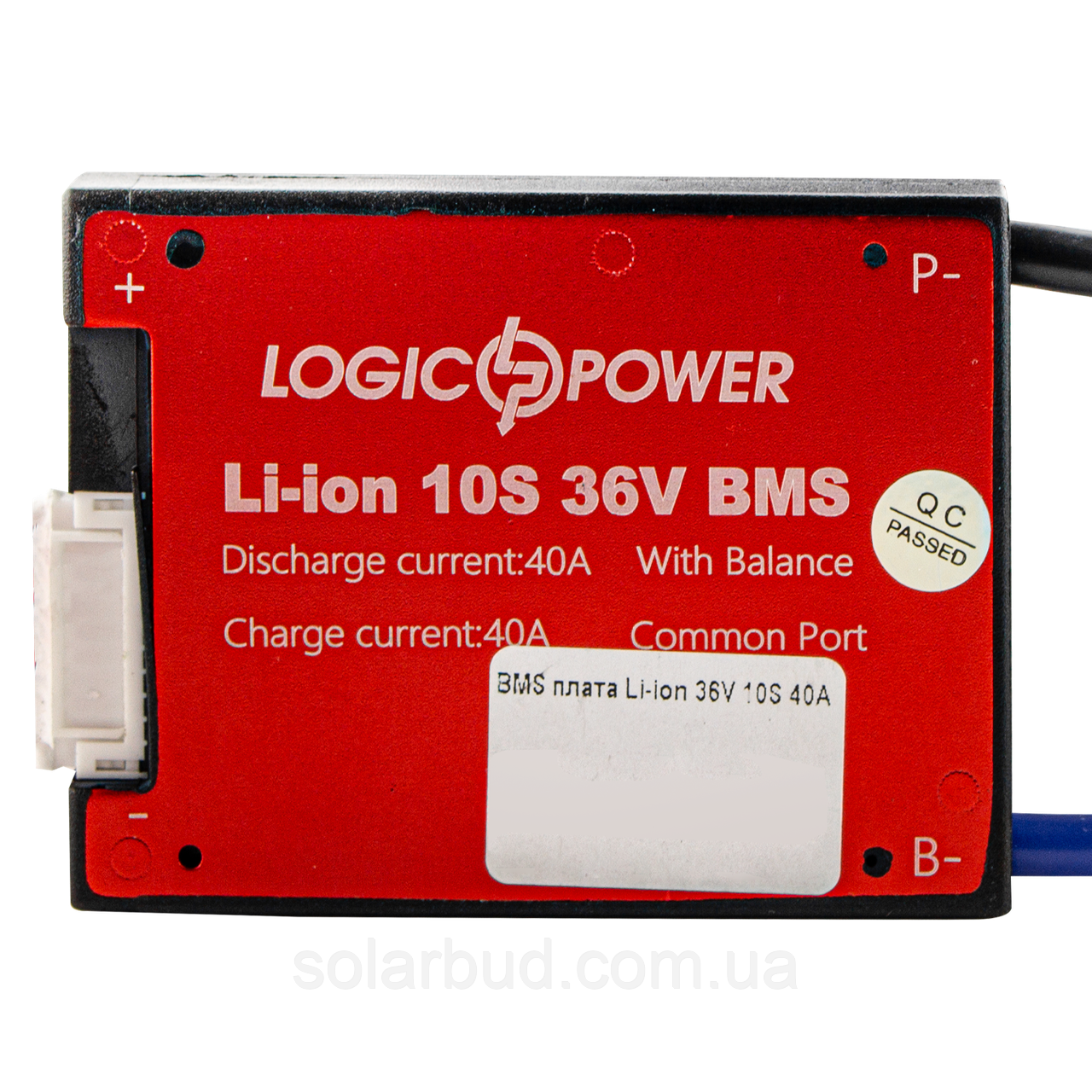 BMS плата Li-ion 36V 10S 40A симметрия