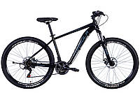 Велосипед ST 27.5" Formula KOZAK AM DD рама- 2024 (чорний)