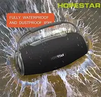 Домашняя громкая колонка с водонепроницаемым корпусом и насыщенным звуком, мощная акустика с Bluetooth tru