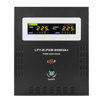 ДБЖ з правильною синусоїдою 48V LPY-B-PSW-6000VA+(4200Вт)10A/20A