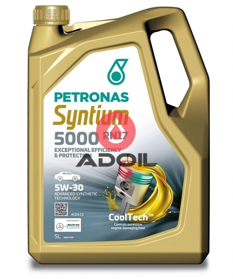 Моторное масло Petronas SYNTIUM 5000 RN17 5W-30 4X5L (70700M12EU) (ID ...
