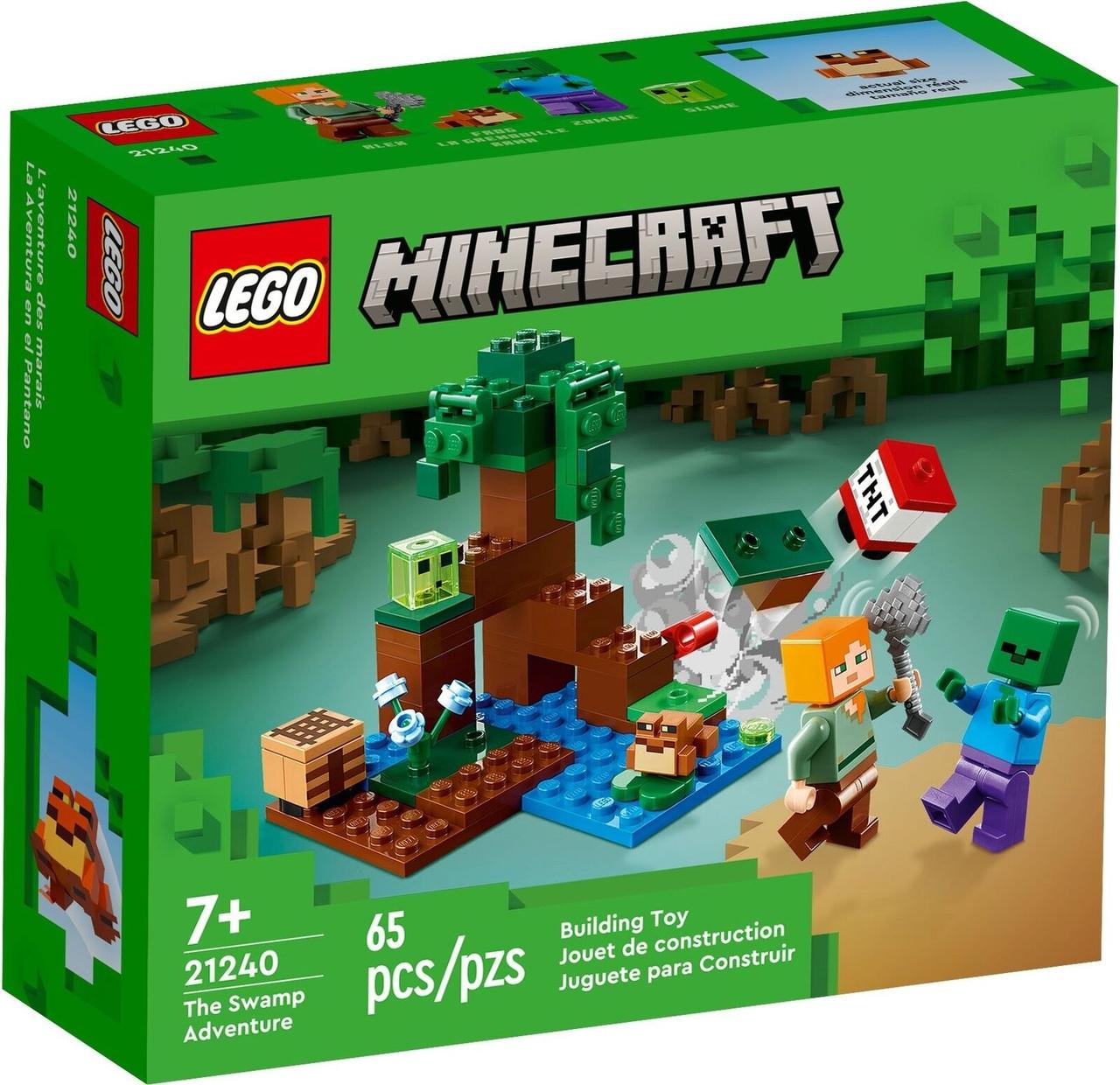 Lego Minecraft Пригода на болоті 21240, фото 1