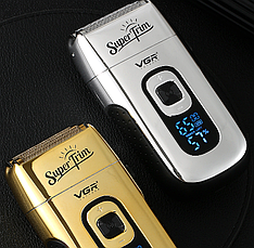Професійний шейвер VGR Foil Shaver Super Trim Silver (V-332-SL), фото 5