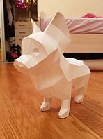 PaperKhan Набор для творчества 3D фигура собака пёс Паперкрафт Papercraft подарочный набор сувернир игрушка