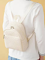 Женский белый мини-рюкзак из искусственной кожи, многофункциональный, маленький рюкзак, сумки на плечо для жен