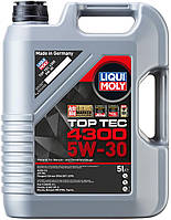 НС-синтетическое моторное масло Liqui Moly Top Tec 4300 5W-30 для Peugeot / Citroen / Fiat, 5л(897252298754)