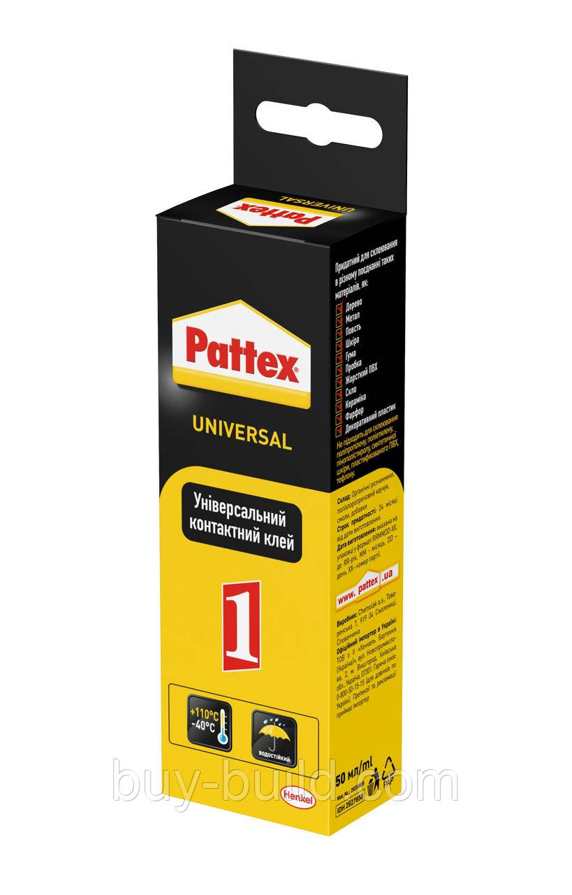 Клей Pattex Universal (Момент 1) контакт 50 мл