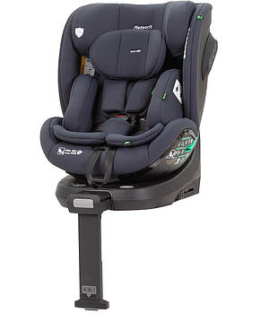 Автокрісло CARRELLO Meteorit (i-Size 40-150см ISOFIX, опорна стійка) CRL-16001 Carbon Grey