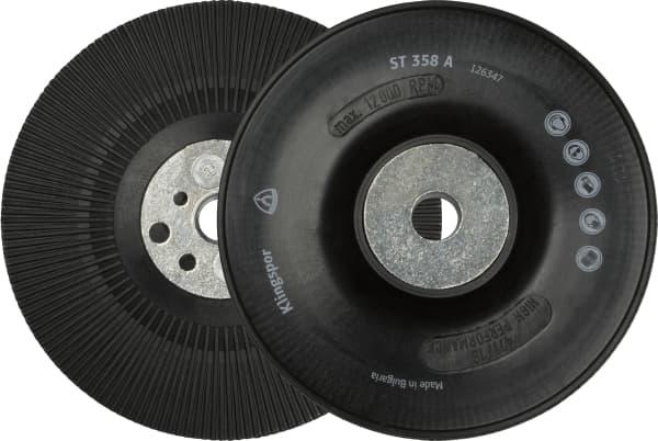 Диск опорний ребристий 125мм  М14 Klingspor  ST 358 A 126347