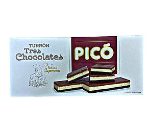 Шоколад Туррон Pico Tres Chocolates 200г