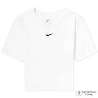 Футболка жіноча Nike Sportswear Essentials FB2873-100 (FB2873-100). Жіночі спортивні футболки. Спортивний жіночий одяг.