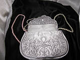 Весільна сумочка з вишивкою. Ручна робота., фото 5