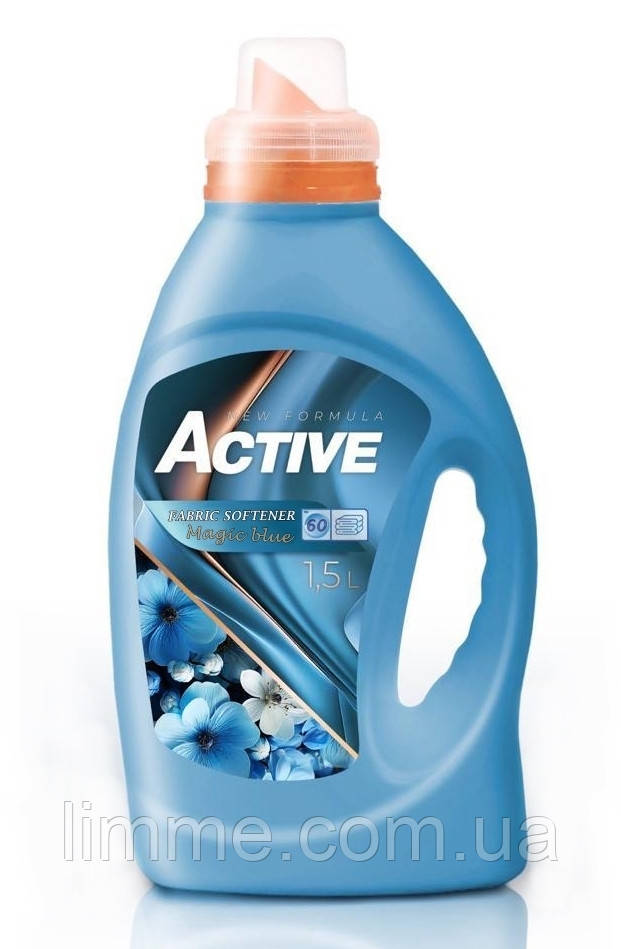 Ополіскувач для білизни Active Fabric softener Magic blue 1.5 л