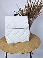 Женский рюкзак эко-кожа в белом цвете