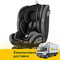 Детское автокресло TILLY Bliss ISOFIX с поворотом (0+1+2+3) T-535 Dark Grey Темно-серый