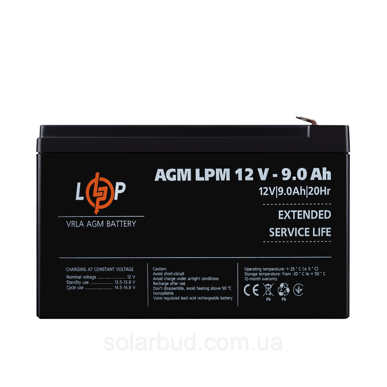 Акумулятор AGM LPM 12V - 9 Ah