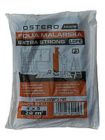 Пленка защитная малярная OSTERO Extra Strong 4х5 м 60 мкм