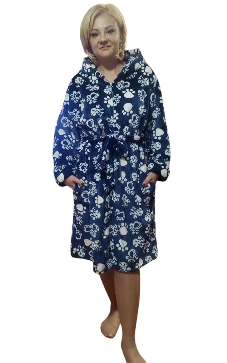 Махровый банный халат женский на замку 46-48 р, доставка по Украине Укрпочта,Н - фото 3 - id-p246151271