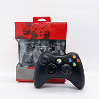 Джойстик XBox X360 проводной игровой геймпад,контроллер проводной манипулятор для Xbox360 ПК PC Черный M^S.