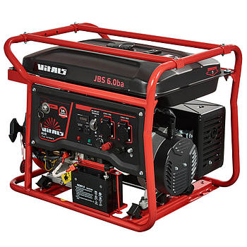 Генератор бензиновий, 6.5 кВт, Vitals JBS 6.0ba