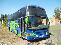 Иготовление и замена лобового стекла на автобус MAN 11.192 в Никополе (Украина) 5