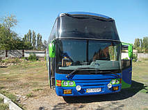 Иготовление и замена лобового стекла на автобус MAN 11.192 в Никополе (Украина) 6