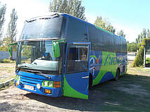 Иготовление и замена лобового стекла на автобус MAN 11.192 в Никополе (Украина) 8