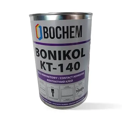 Bochem Bonikol KT-140 Універсальний контактний клей на основі розчинника 1 л, фото 1