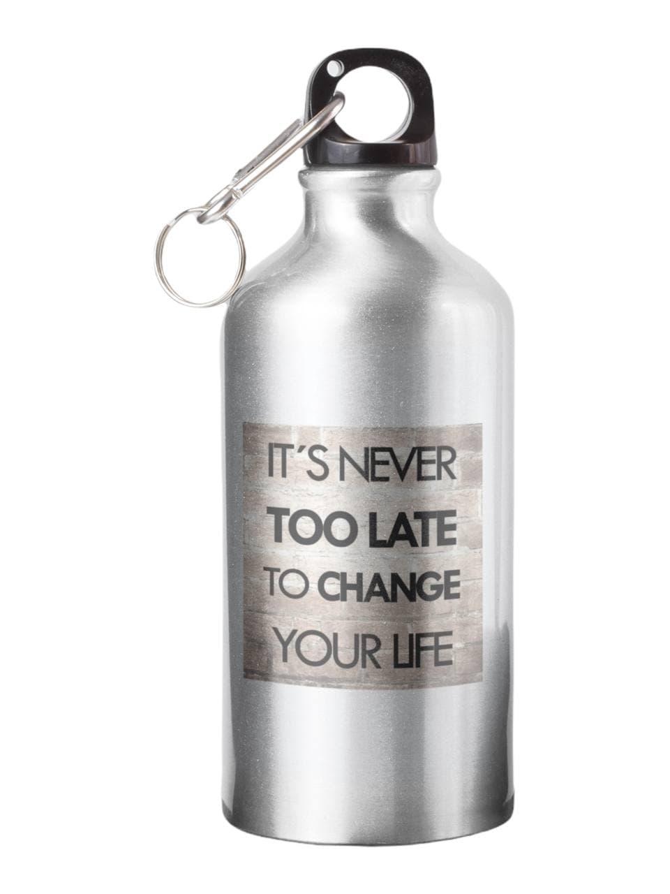 Спортивна пляшка it's never too late to change your life СП-074 500 мл