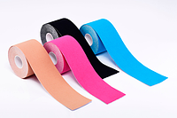 Тейп Кінезіо 10 см, кінезіологічна стрічка Kinesiology Tape, 10 см, різні кольори