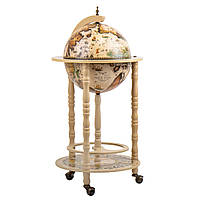 Глобус бар для напоїв із дерева 33х33х88 см 10504-022