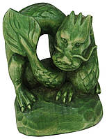 Фигурка ручной работы Зеленый Древесный Дракон символ 2024 года